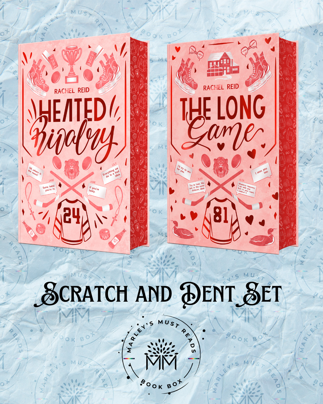 SCRATCH & DENT - Heated Rivalry & The Long Game Set