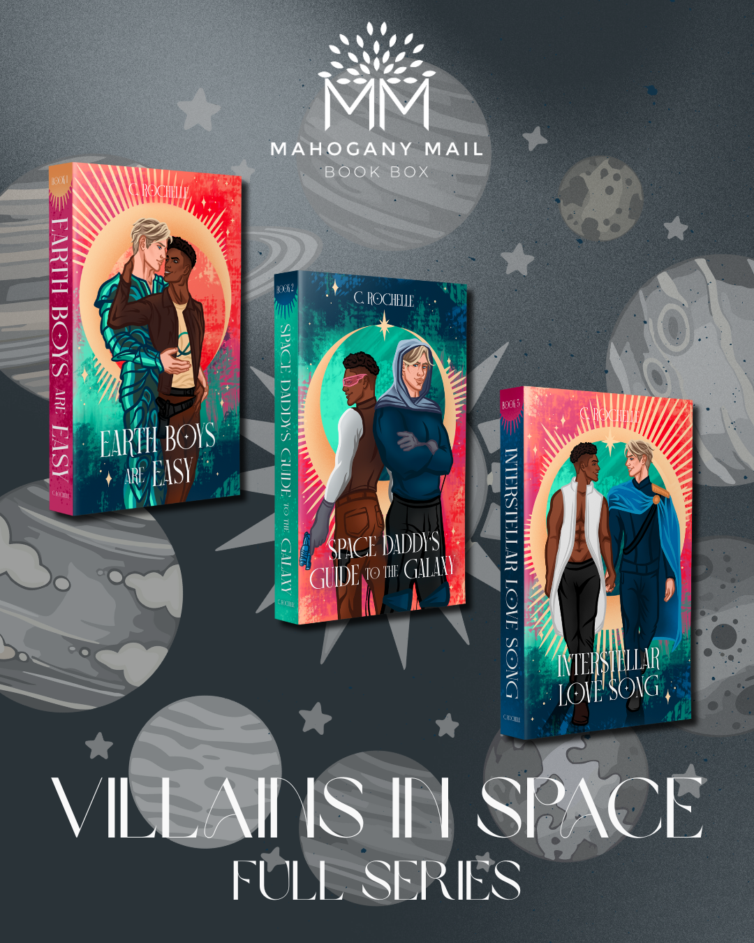 Villains In Space - THREE BOOKS